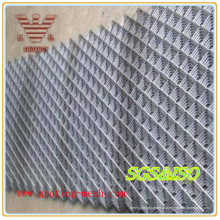 Malha metálica expandida galvanizada com certificação ISO